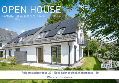 OPEN House am 08. August 2026 / 14:00 bis 16:00 Uhr