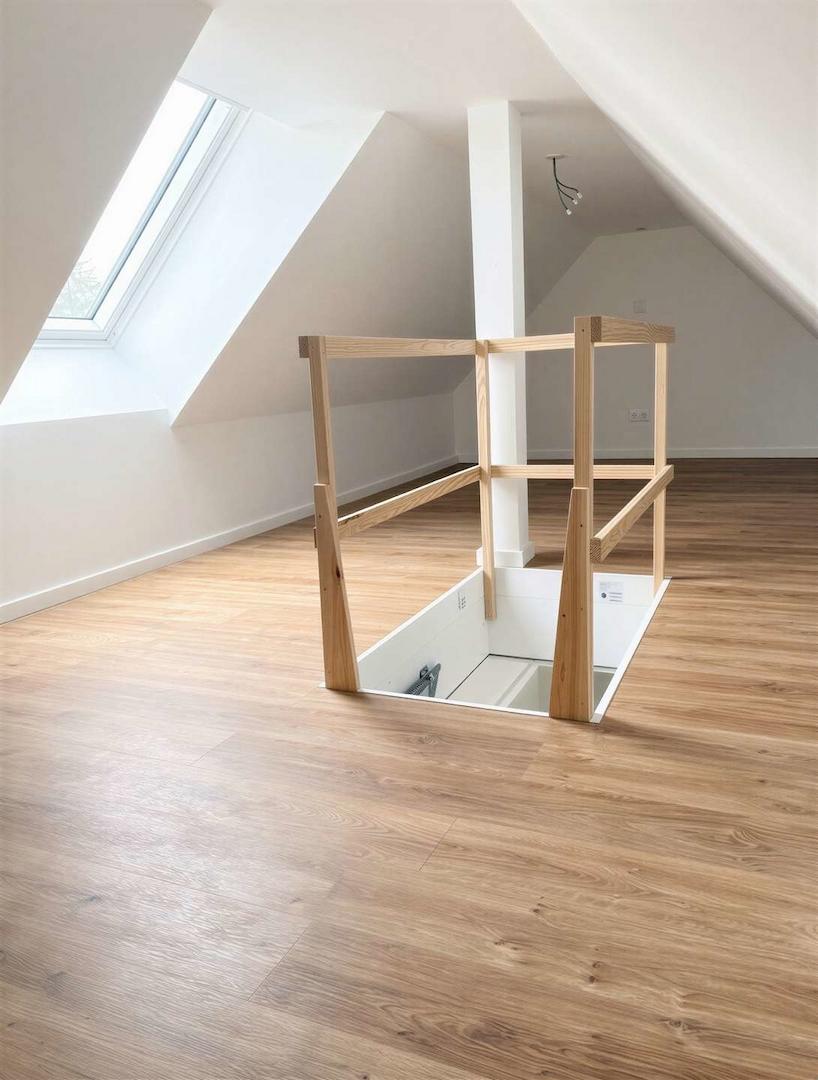 ausgebauter Speicher mit Fenster