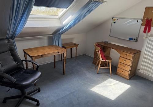 Arbeitszimmer  Dachgeschoß