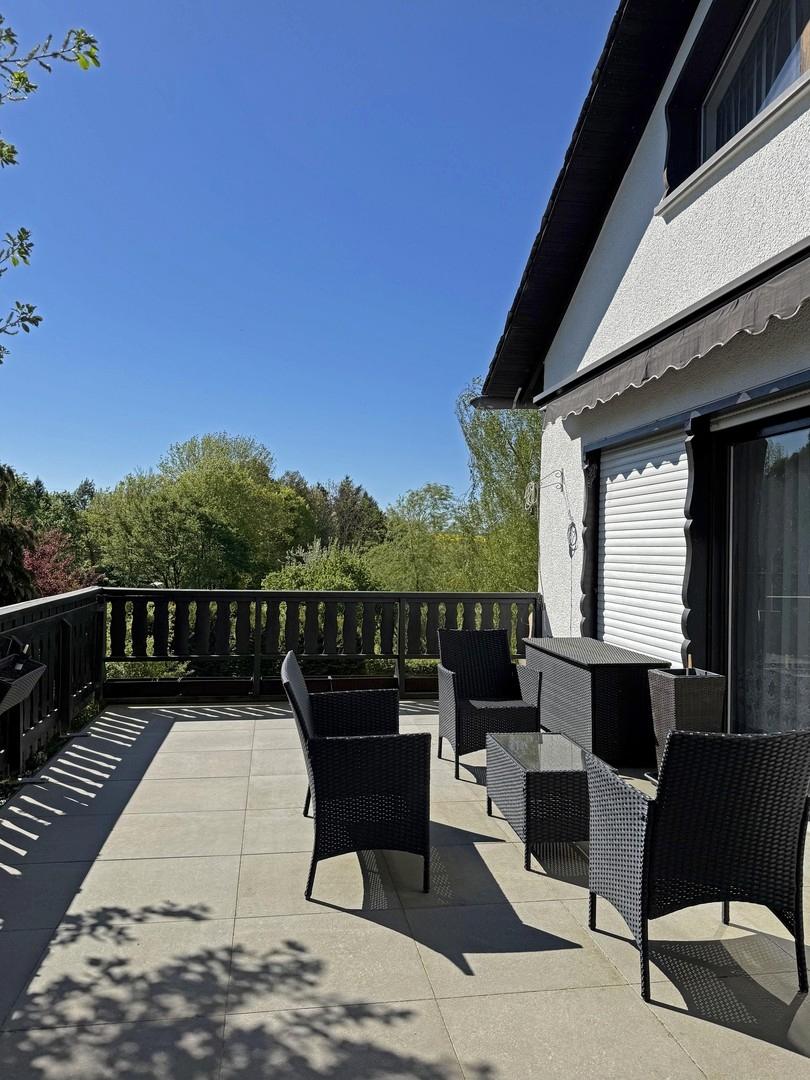 Terrasse mit Grill