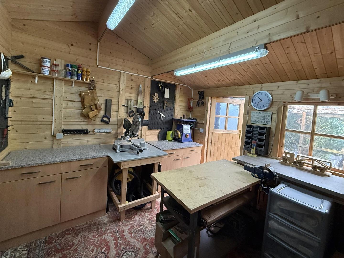 Blockhaus Innen