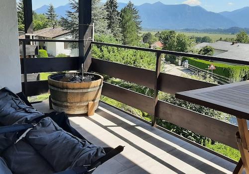 Balkon mit herrlichem Blick