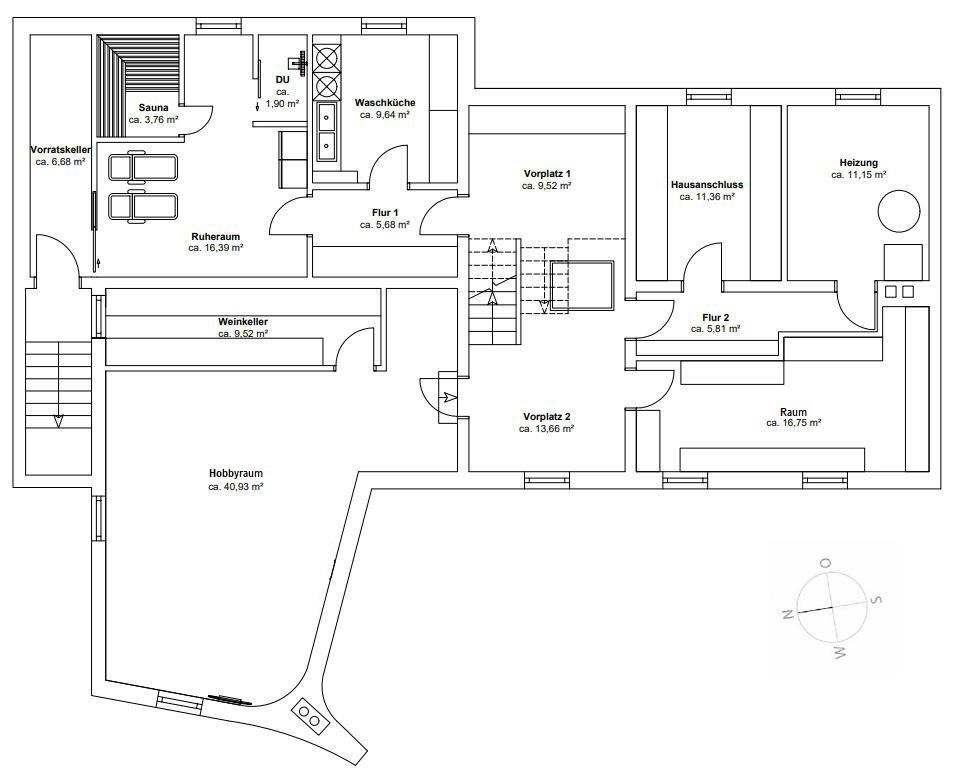 Grundriss Kellergeschoss