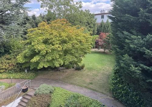 Blick vom Balkon