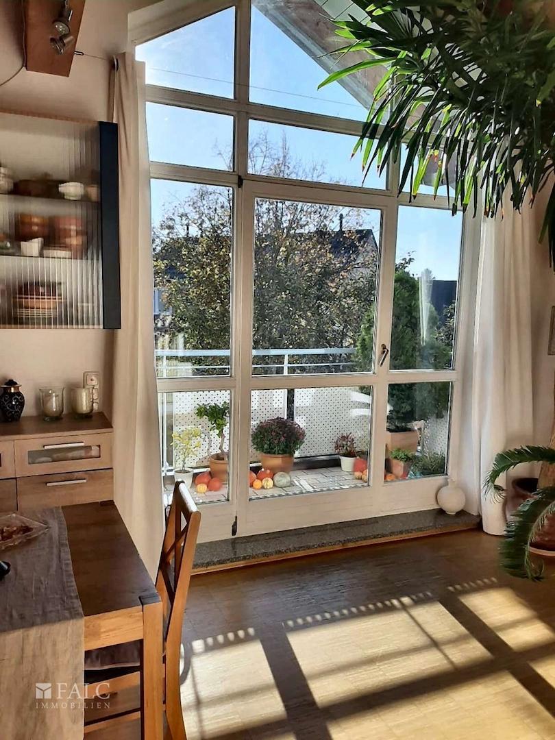 Wohnbereich Fensterfront
