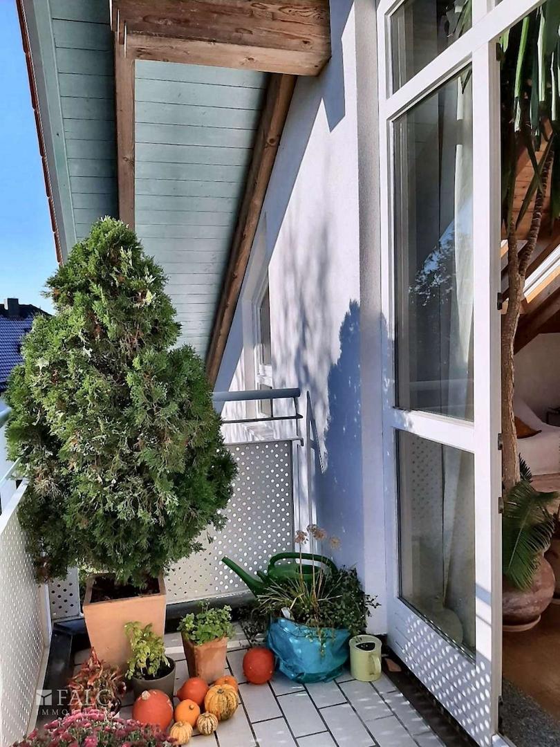 Balkon seitlich