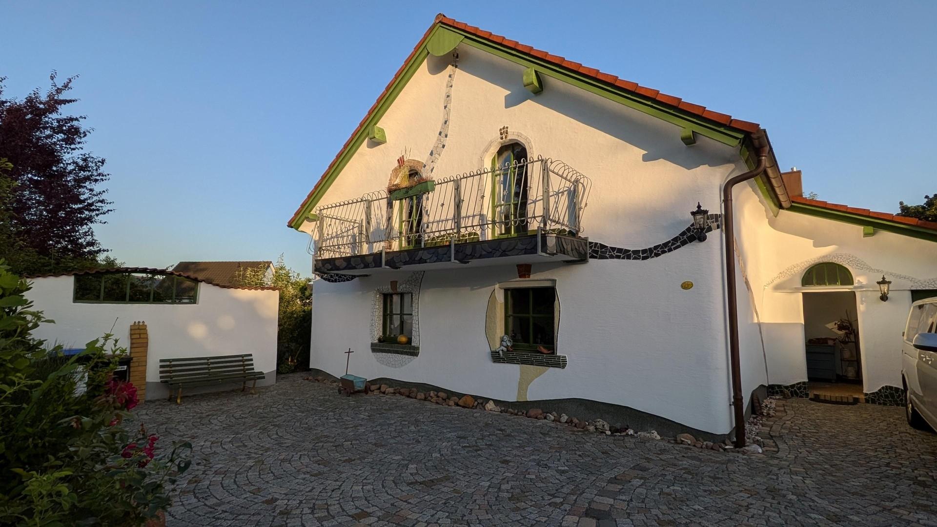 Ansicht Norden Straße Hof