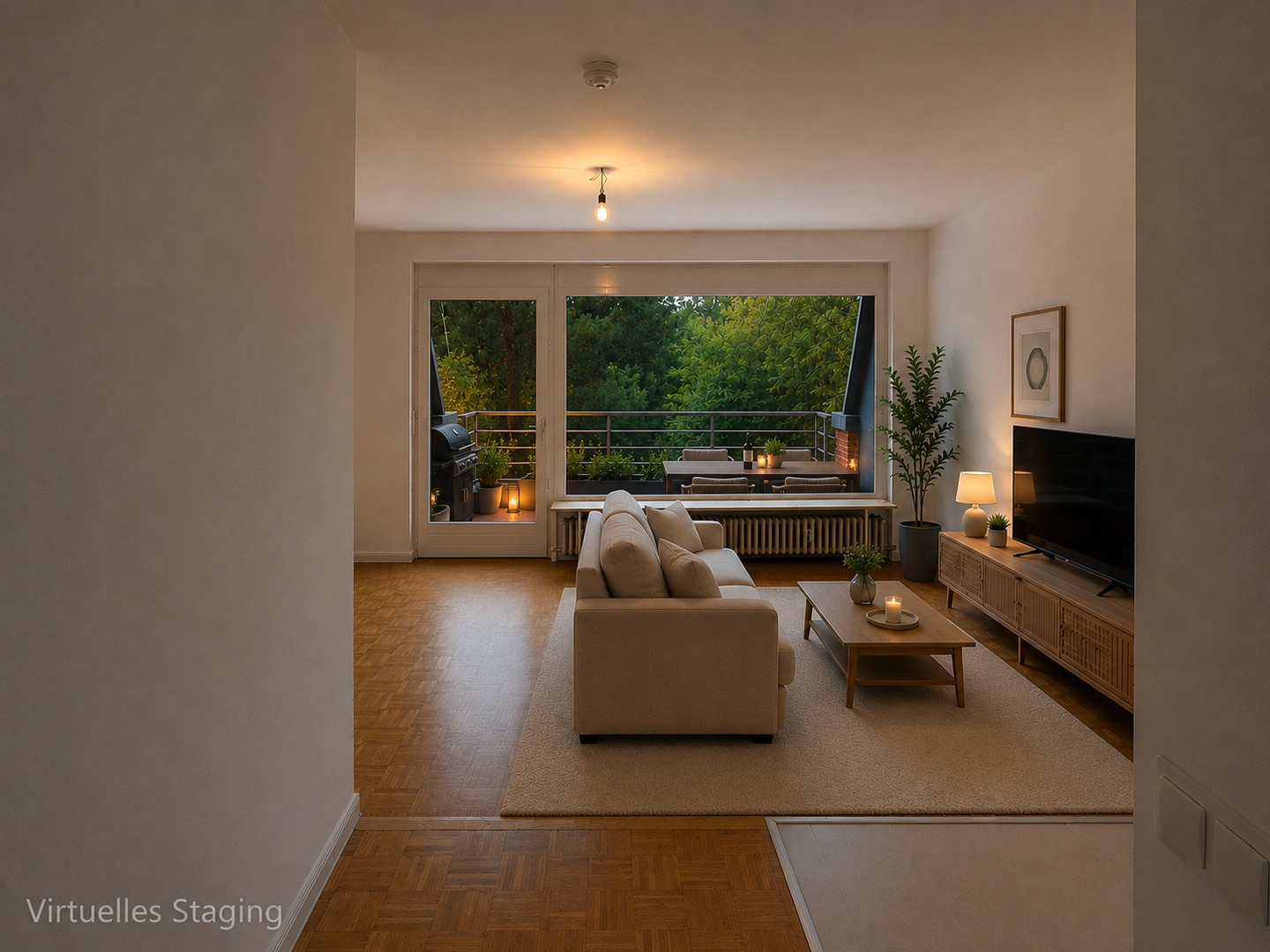 Visualisierung Wohnzimmer