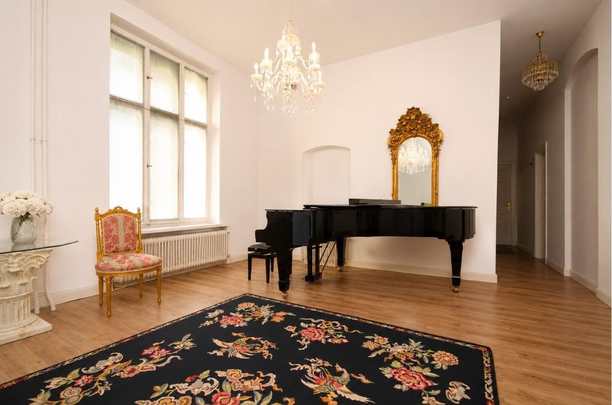 Wohnzimmer nach Beräumung, KI generiert