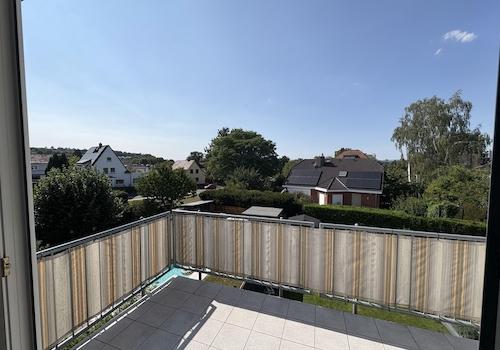 Ausblick vom Balkon/Wohnzimmer