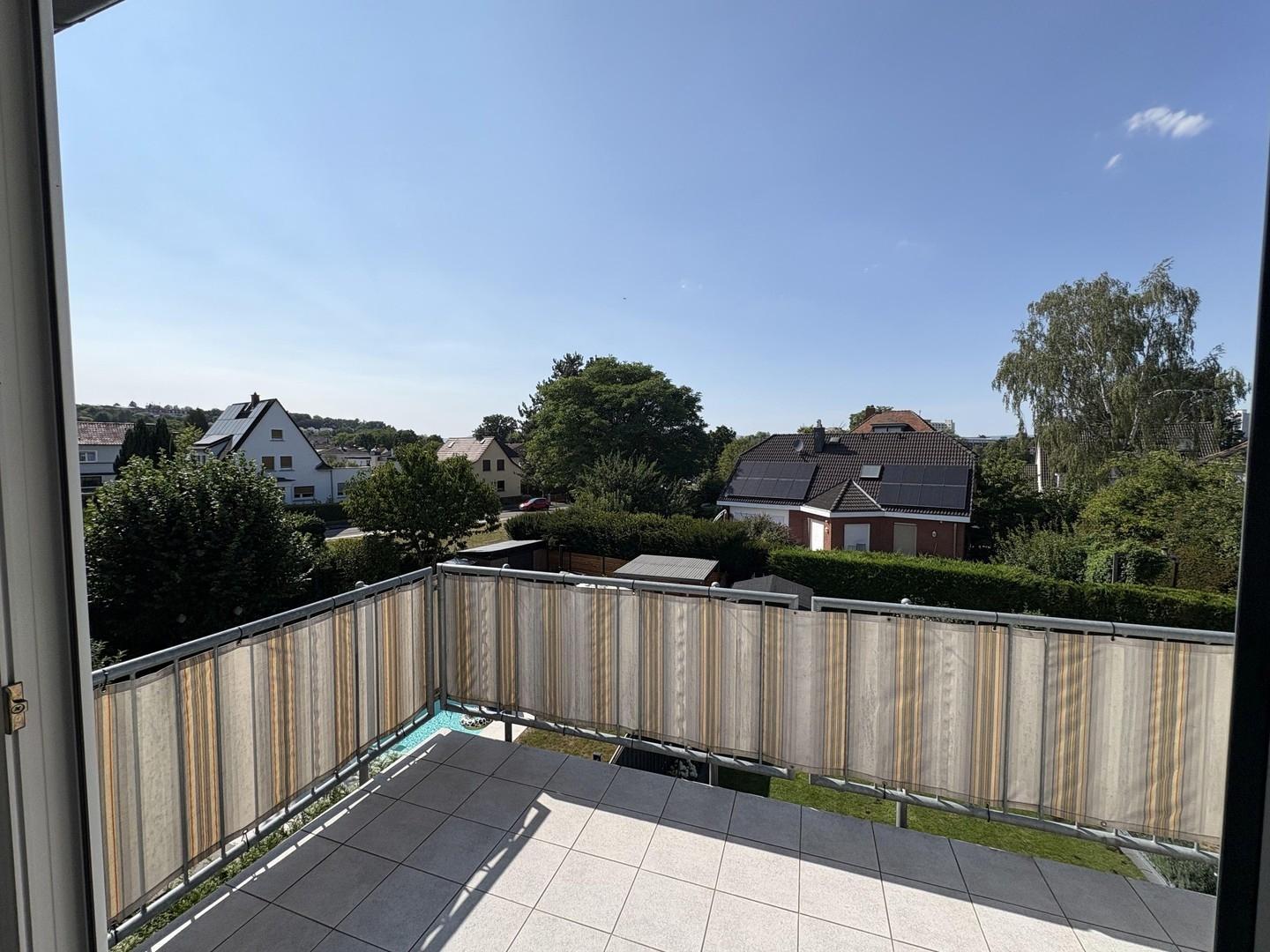 Ausblick vom Balkon/Wohnzimmer