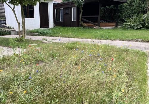 Gartenhaus mit Sitzecke