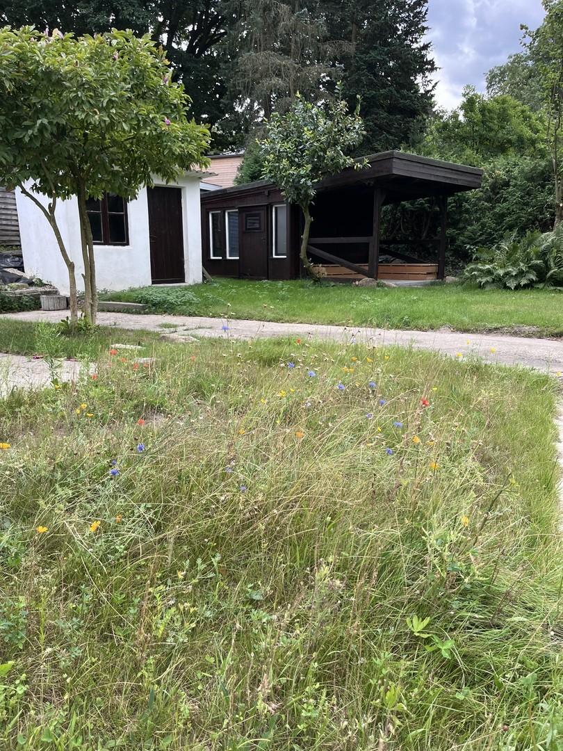 Gartenhaus mit Sitzecke