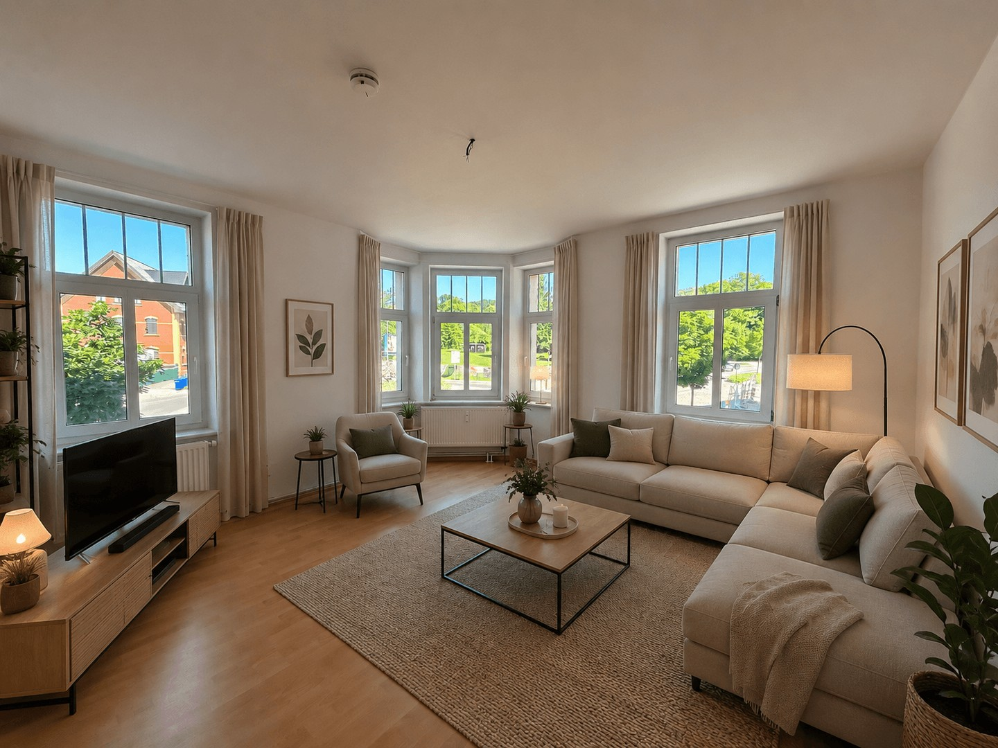 Wohnzimmer Einrichtngsbeispiel