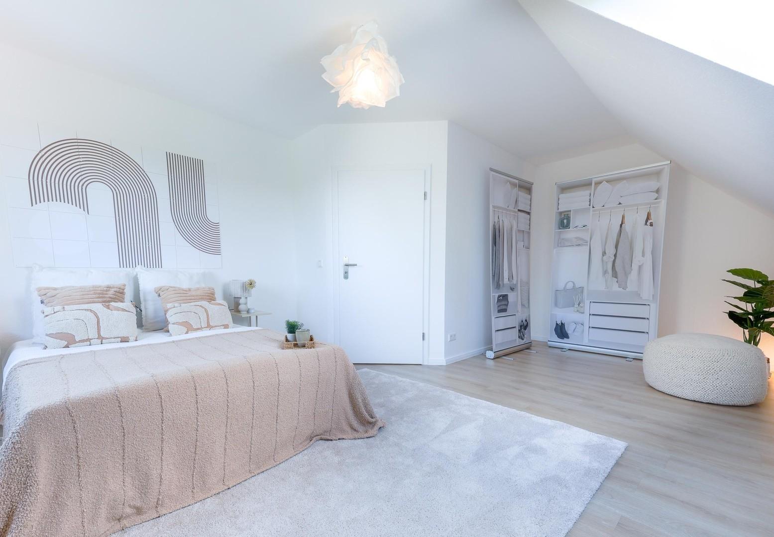 Schlafzimmer 1 im OG Gesamt