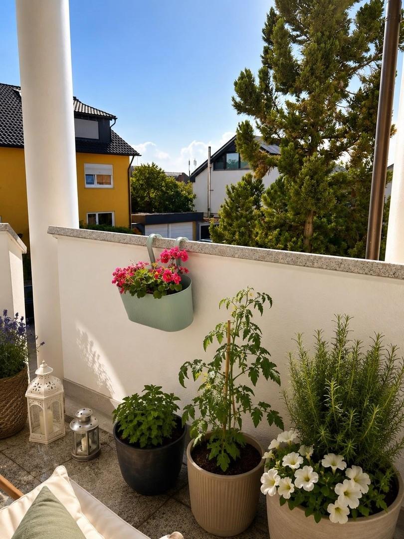 Balkon Teilansicht