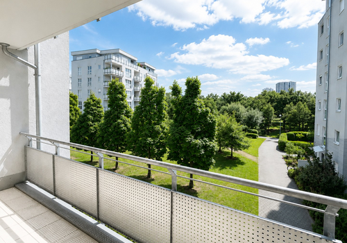 Balkon Aussicht Rebstockpark