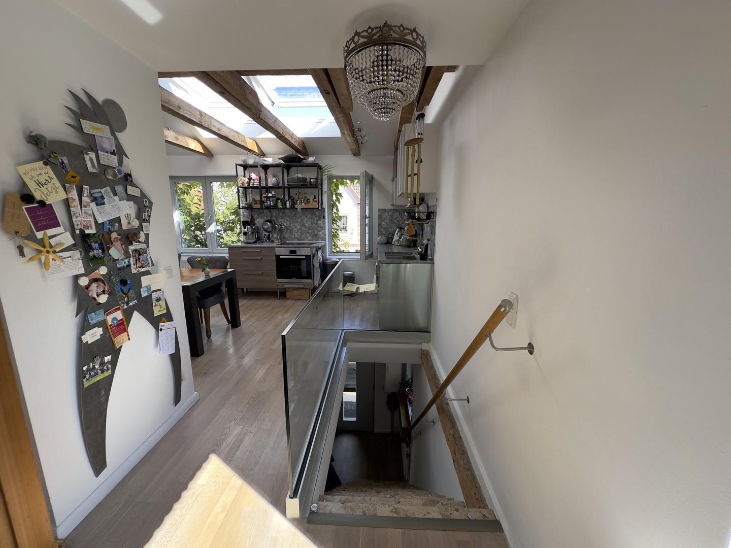 Treppenabgang Vorderhaus 
