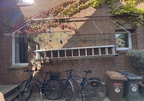 Überdachte Fahrradständer