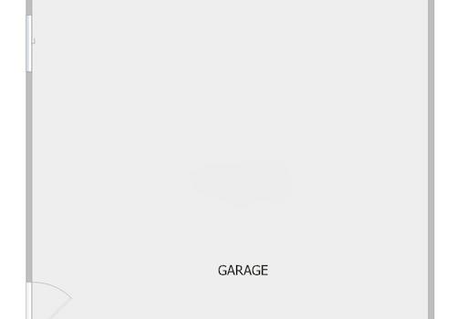 Grundriss der Garage