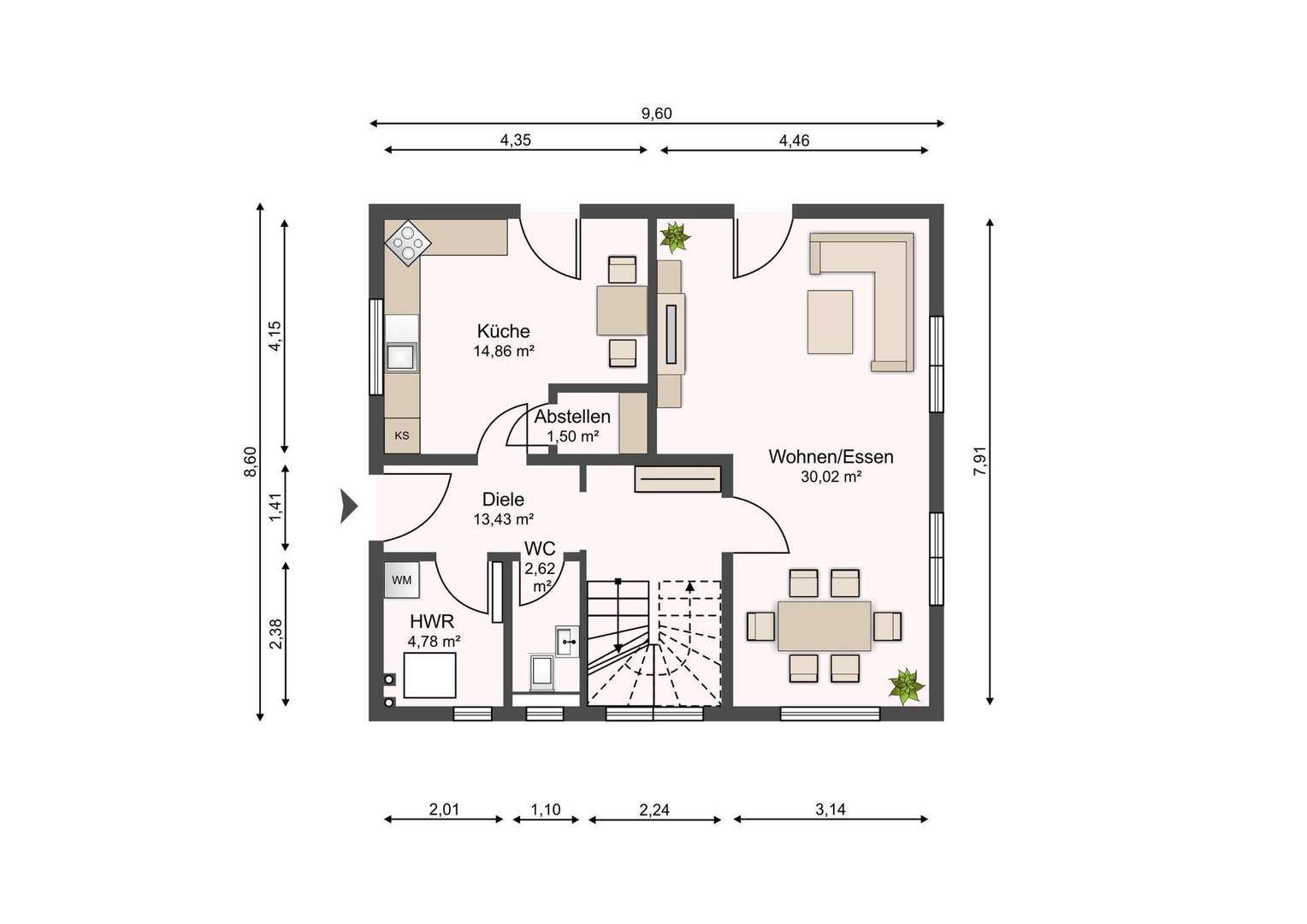 Grundriss EG
