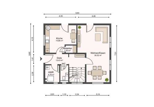 Grundriss EG