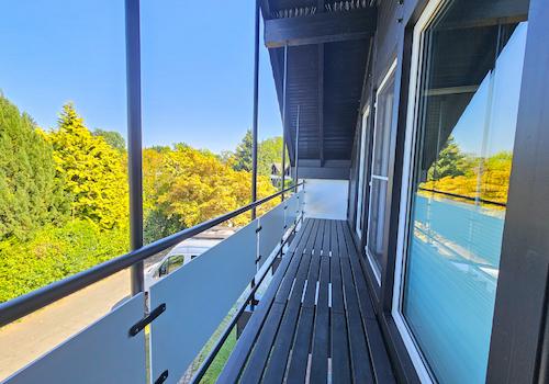 Balkon zur Vorderseite