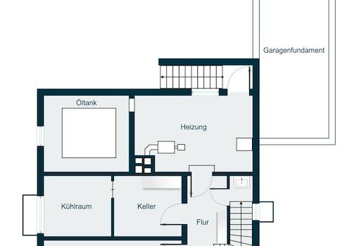 >Grundriss Kellergeschoss