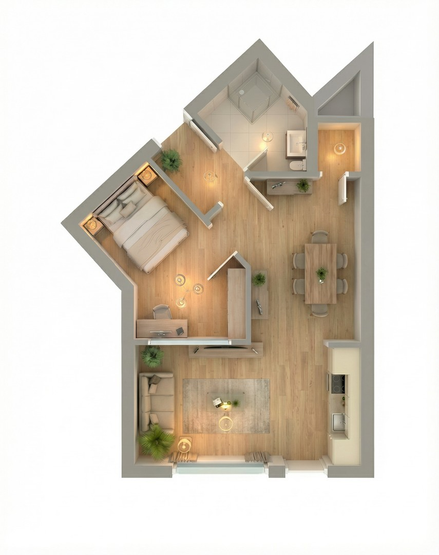 Grundriss 3D