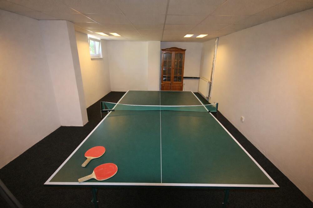 Spiel, Spaß, Freude im Keller