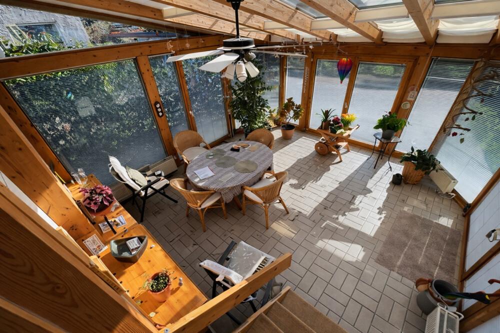 Im Wintergarten