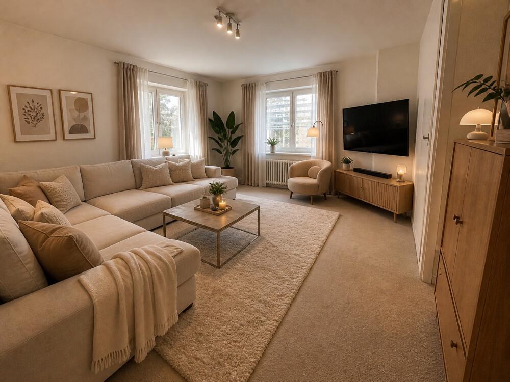 gemütliches Wohnzimmer 