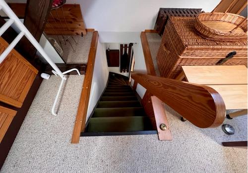 Treppe zum OG