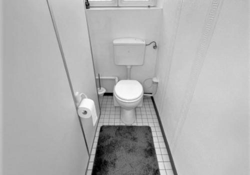 Das Gäste WC im Souterrain