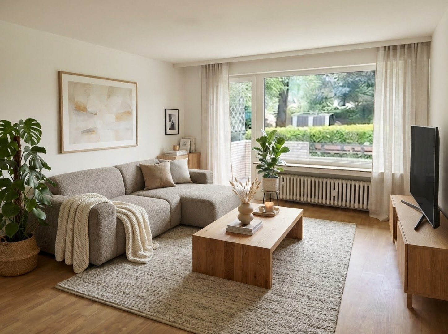 Wohnzimmer Homestaging