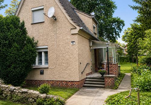 Zugang zum Haus 