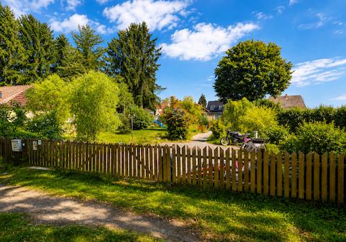 Viel Platz im Freien