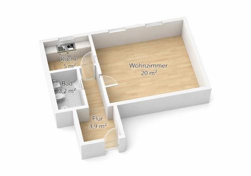 3 D Grundriss