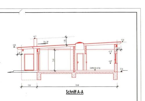 Grundrisse, Schnitt