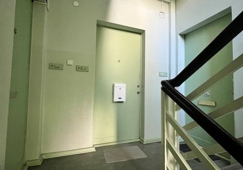Freundlicher Zugang zum Wohnbereich