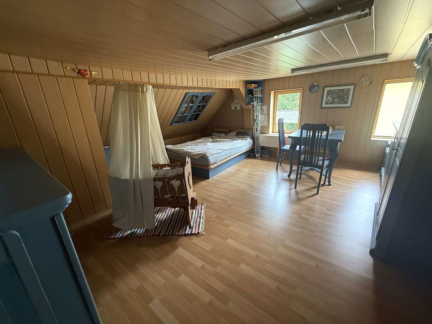 Dachgeschoss-Schlafzimmer