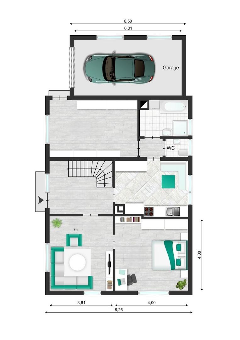 Grundriss EG 