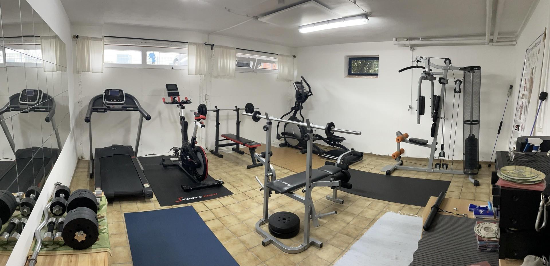 Fitnesszimmer Keller