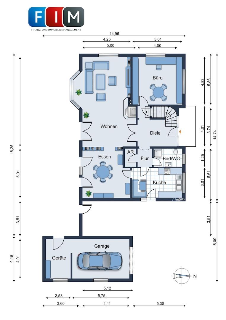 Grundriss EG