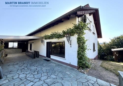 Rückseite des Hauses