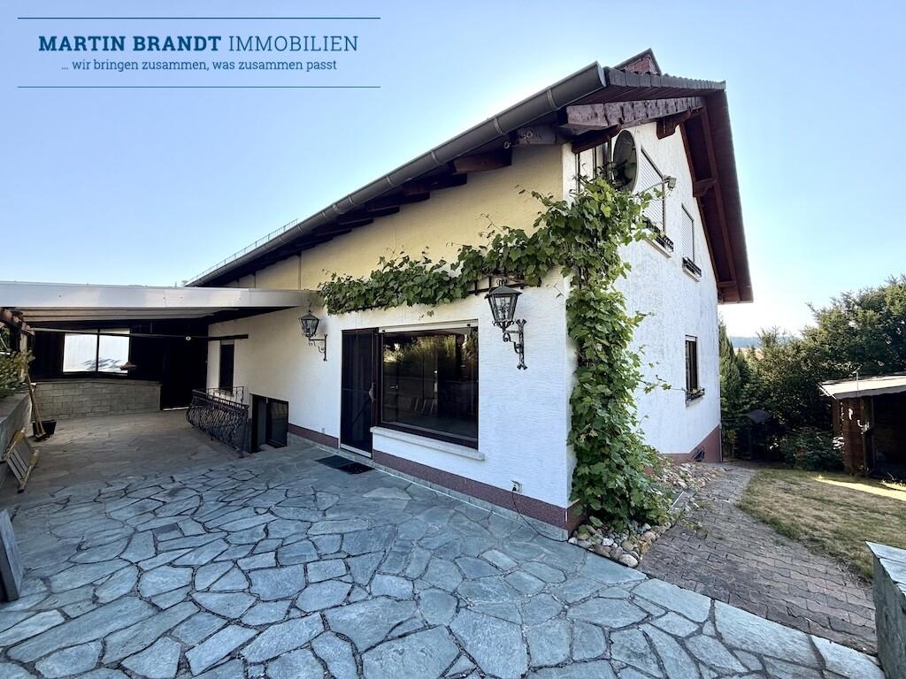 Rückseite des Hauses