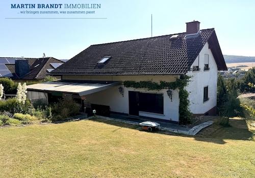 Gartenansicht des Hauses