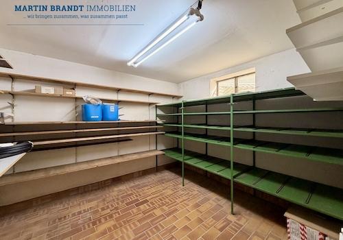 Kellerraum in der Eingangsetage