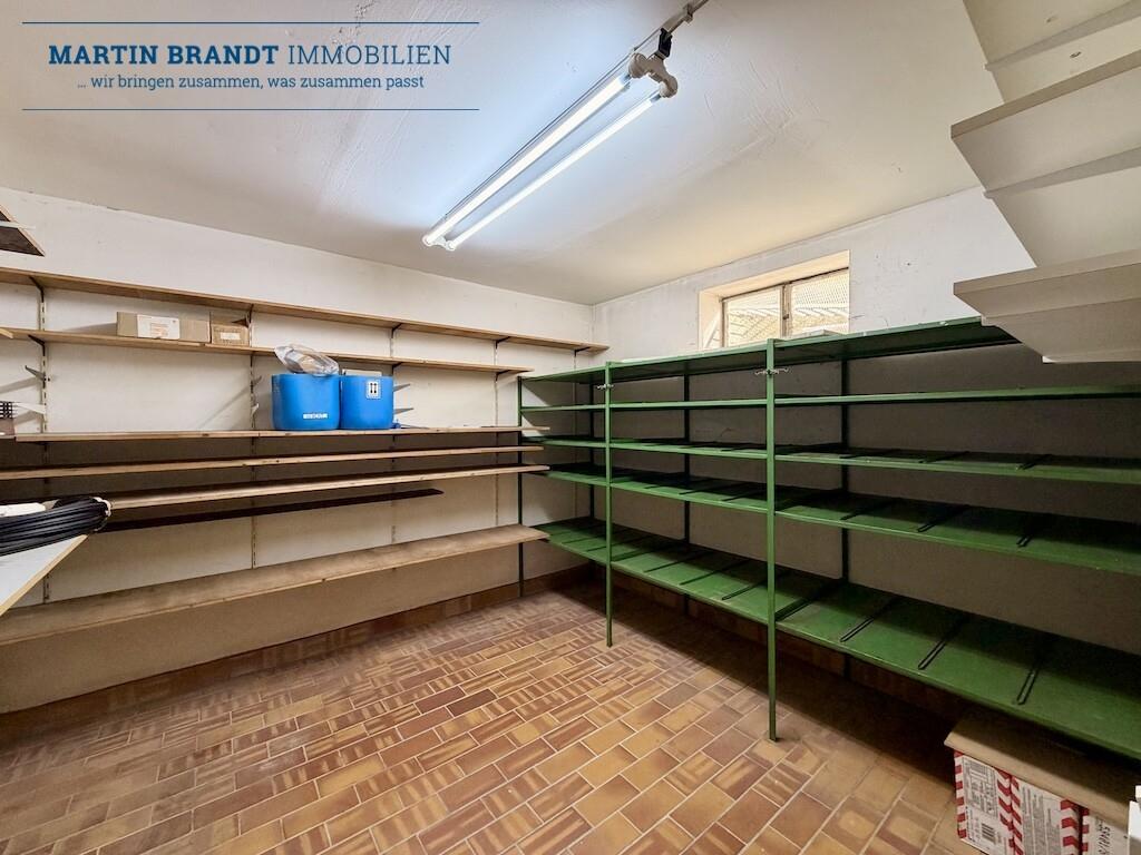 Kellerraum in der Eingangsetage