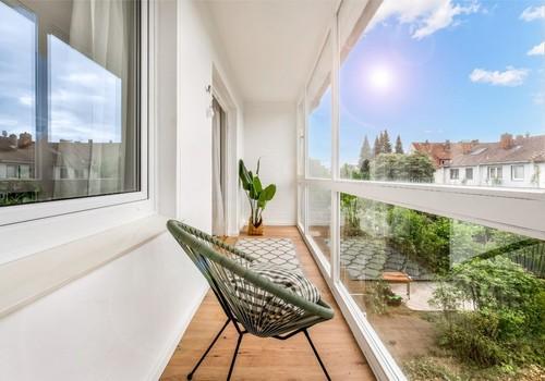 Schlafzimmer 1 Loggia